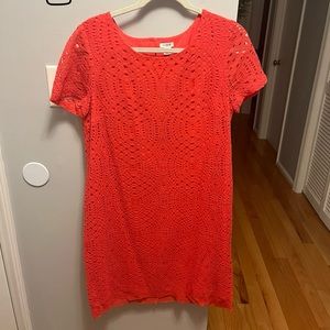 J. Crew. Color: coral. Great condition. Lightly worn.